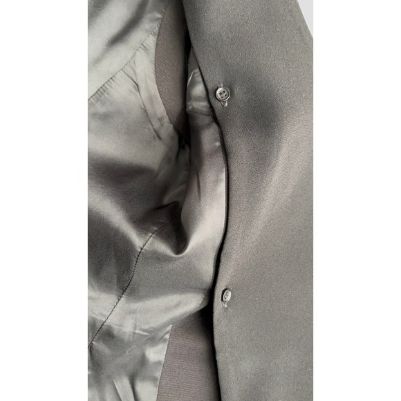 BCBG Max Azria Vest Black Fringe‎ XS Sleeveless Party Cocktail Career - Picture 6 of 8